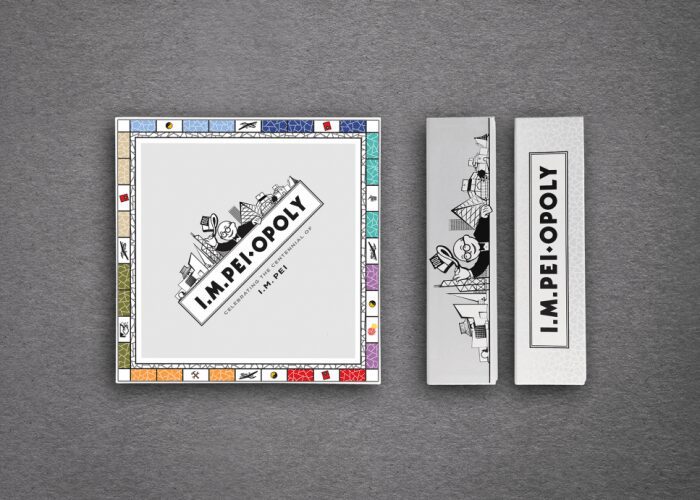Architect-themed board game box set