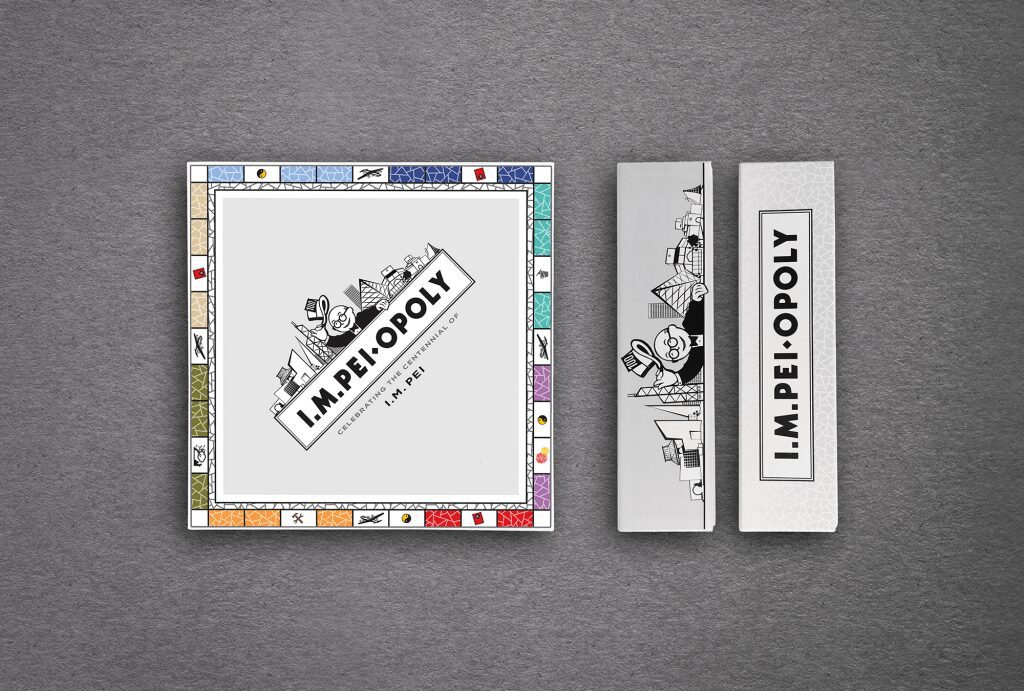 Architect-themed board game box set
